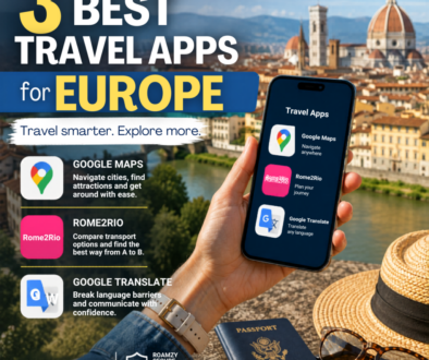 3 best travel apps for europe