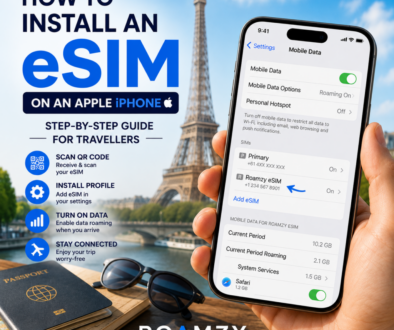 Installing an eSIM on an Apple iPhone