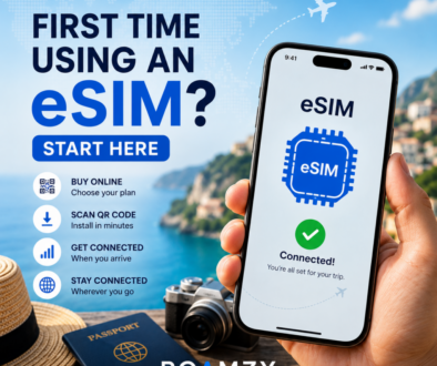 first time using an eSIM