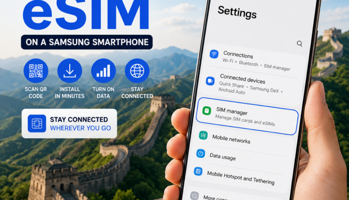 Install an eSIM on a Samsung