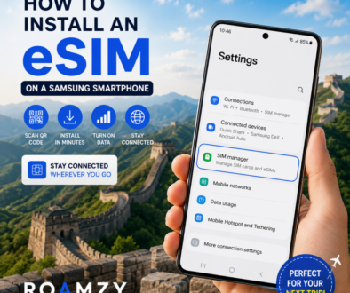 Install an eSIM on a Samsung