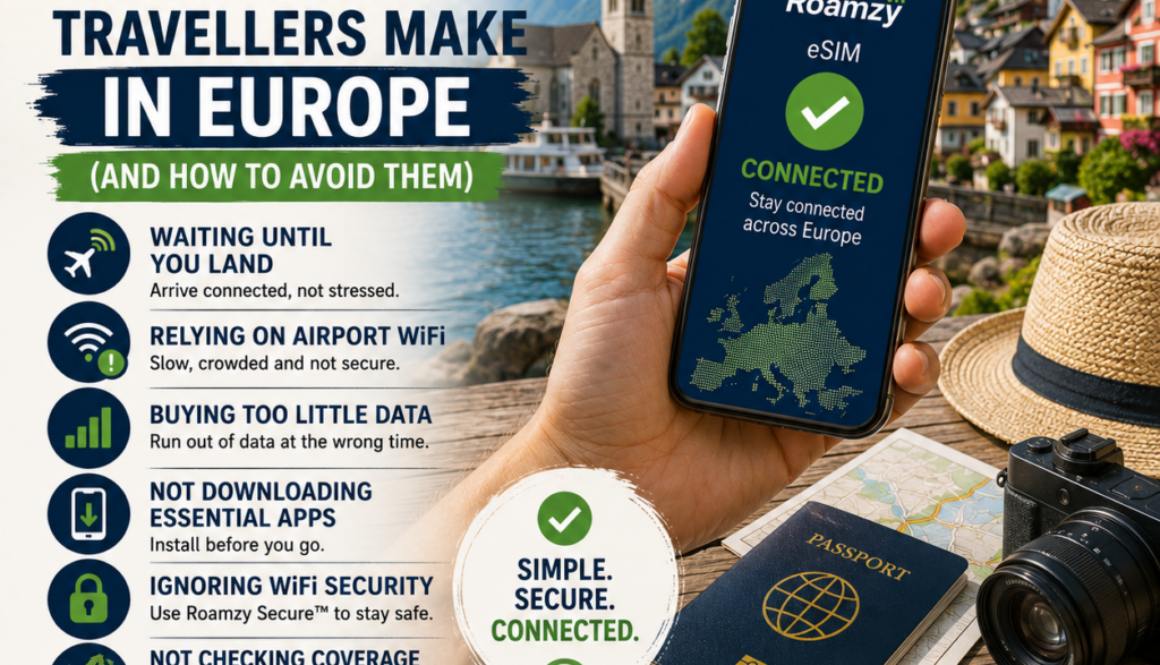 Biggest Connectivity Mistakes Travellers Make in Europe