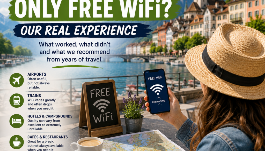 Can You Travel Europe Using Only Free WiFi