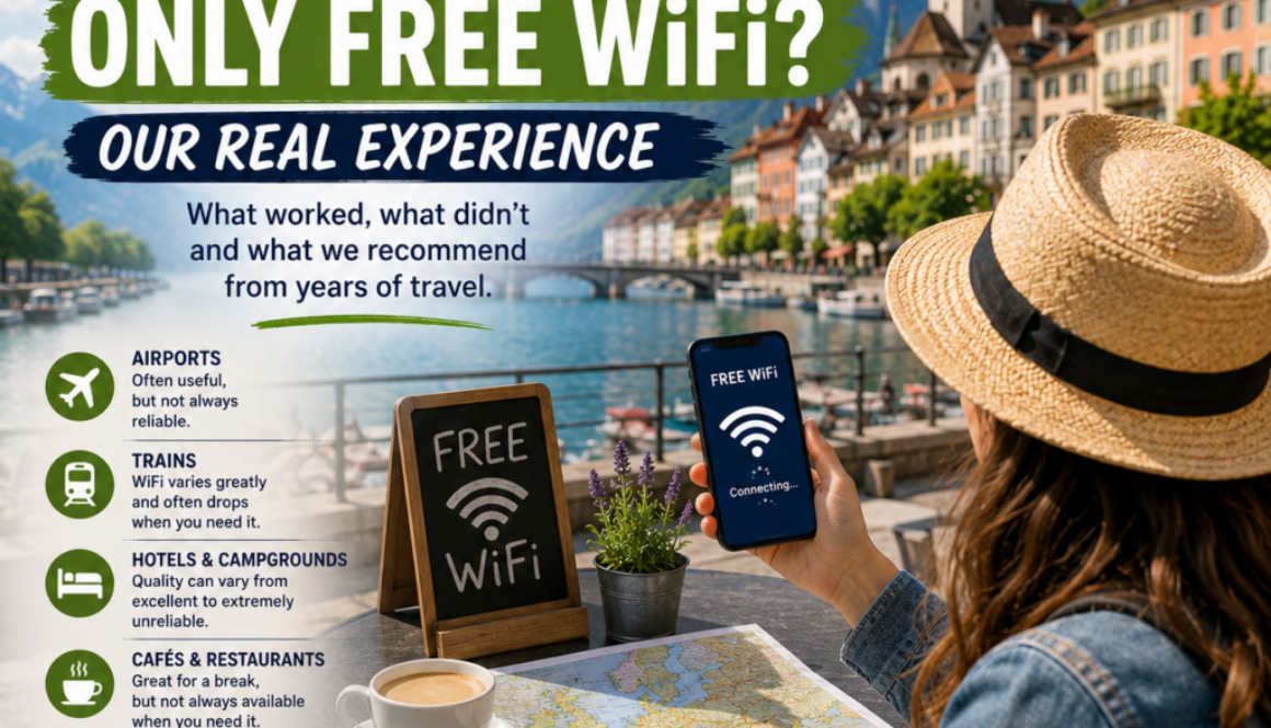 Can You Travel Europe Using Only Free WiFi