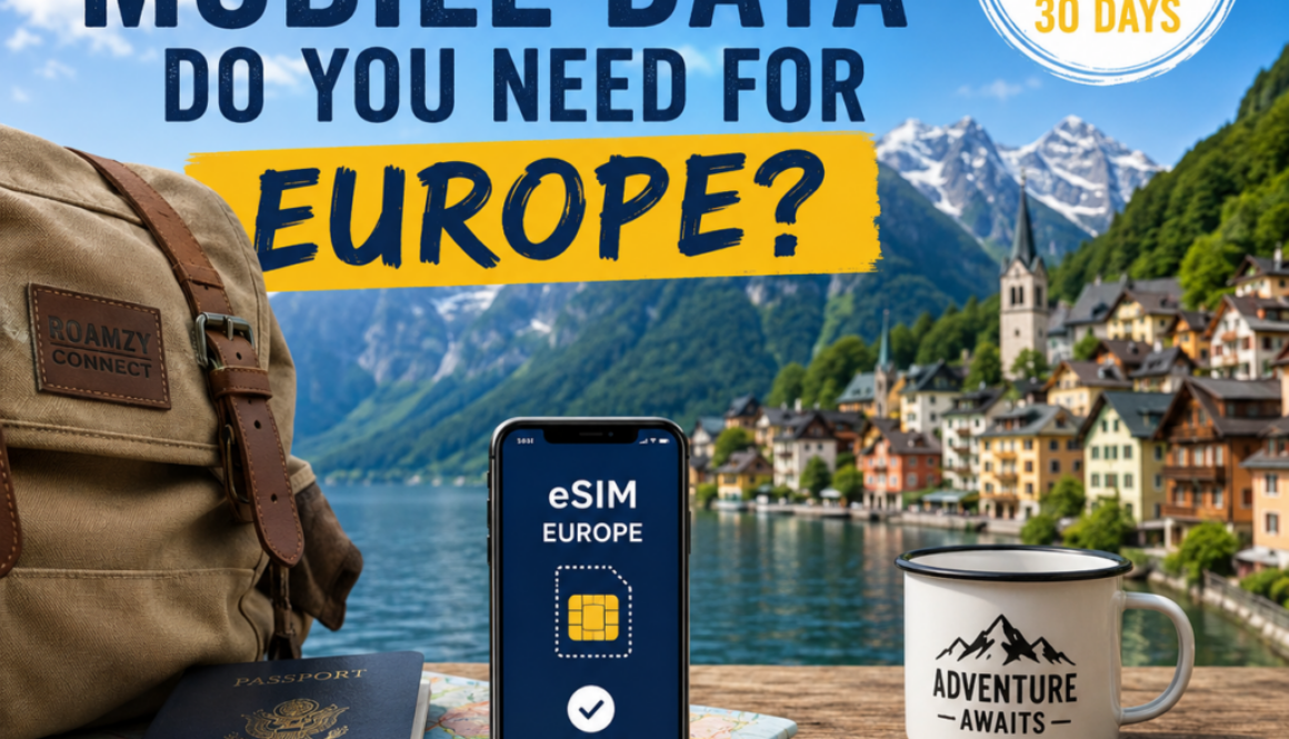 How Much Mobile Data Do You Need for Europe