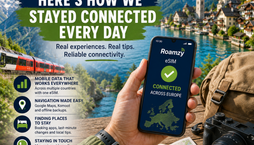 We Travelled Across Europe Here's How We Stayed Connected Every Day