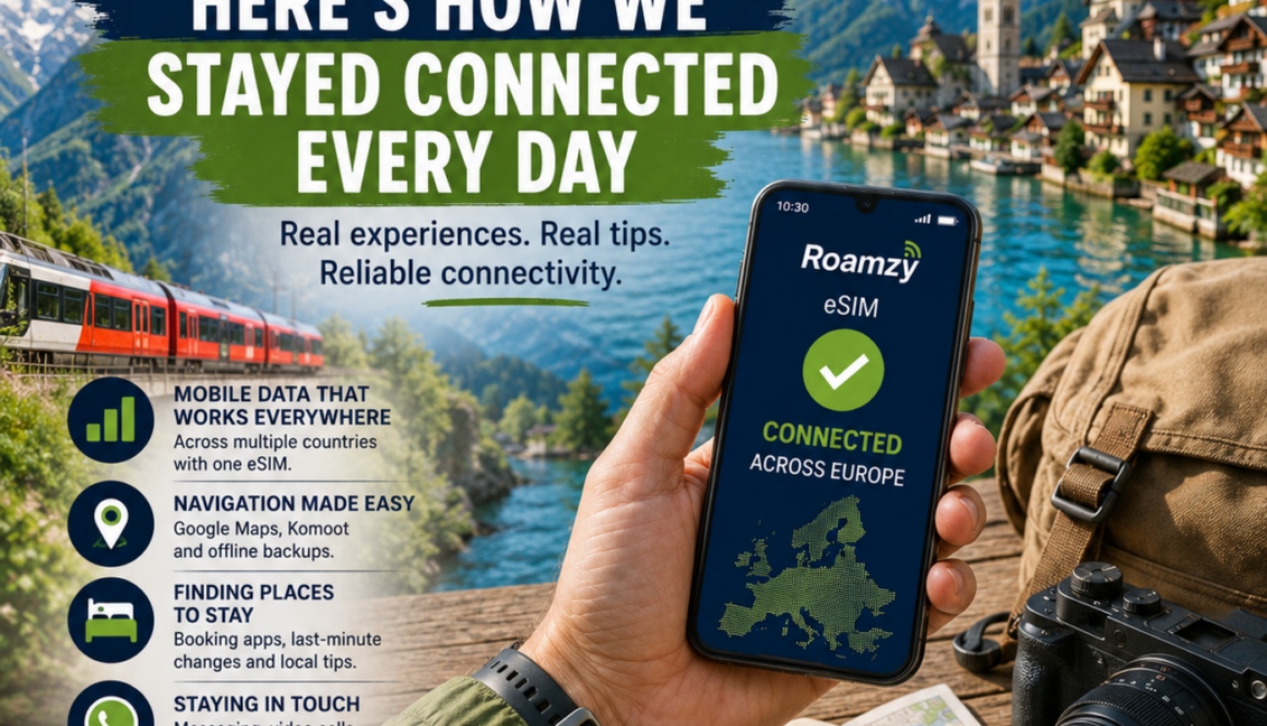 We Travelled Across Europe Here's How We Stayed Connected Every Day