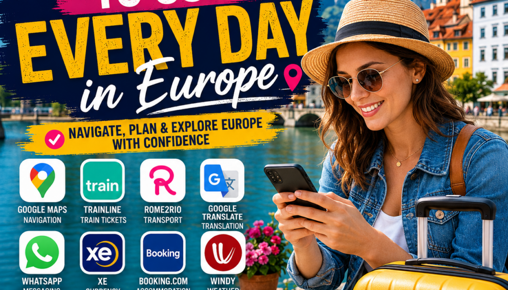the apps to use every day in europe