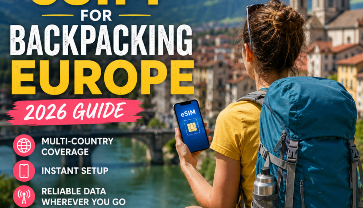 Best eSIM for Backpacking Europe
