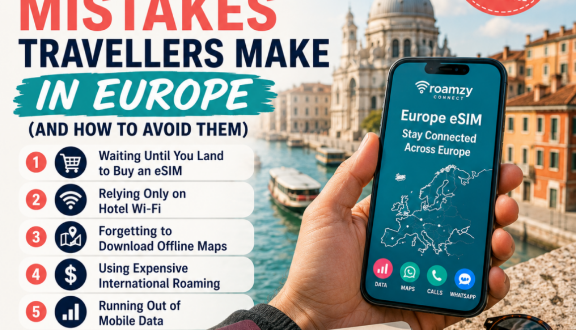 Biggest Mobile Data Mistakes in Europe