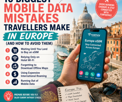 Biggest Mobile Data Mistakes in Europe