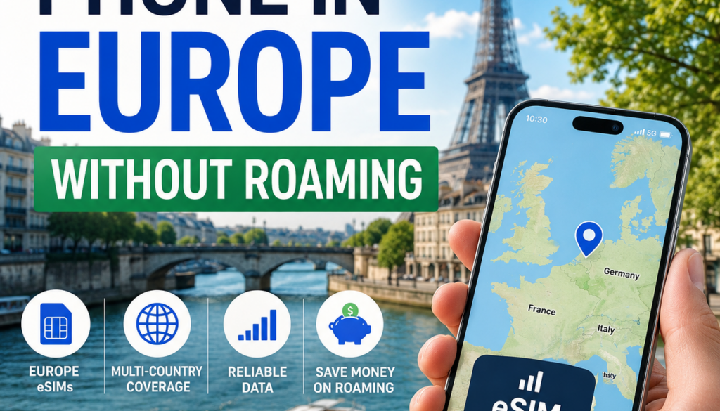 Use Your Phone in Europe Without Roaming