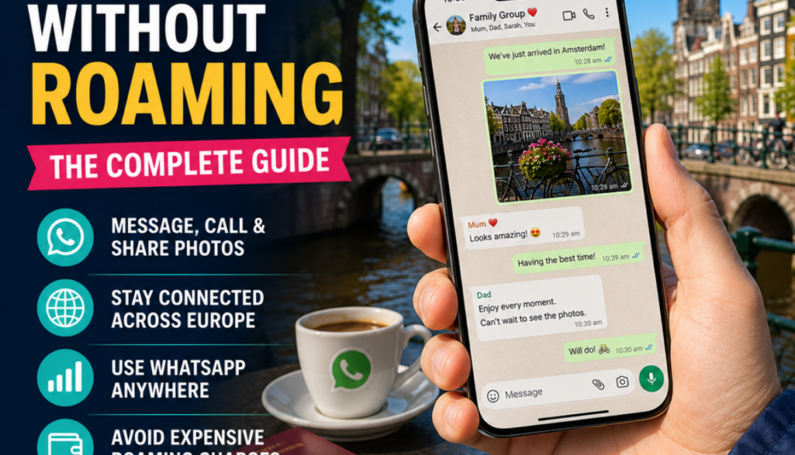 WhatsApp in Europe Without Roaming