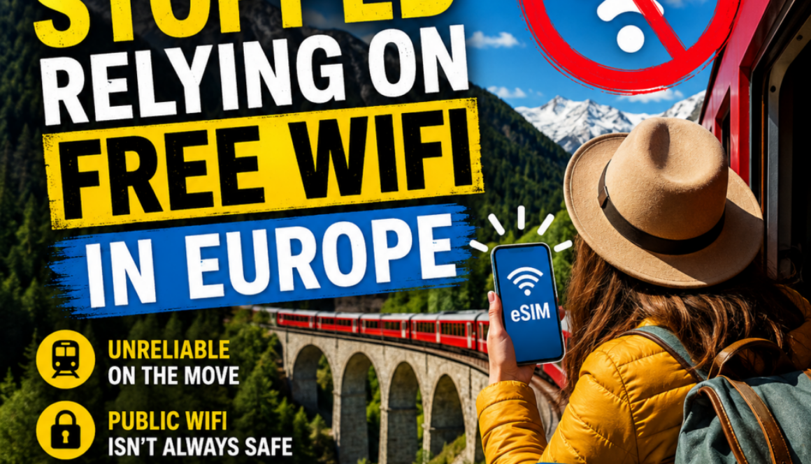 Why We Stopped Relying on Free WiFi in Europe