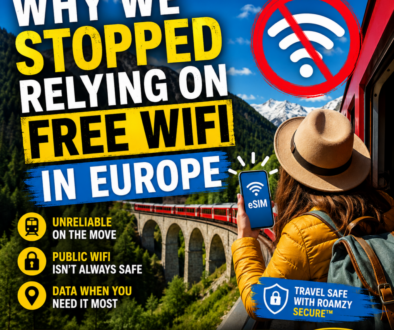 Why We Stopped Relying on Free WiFi in Europe