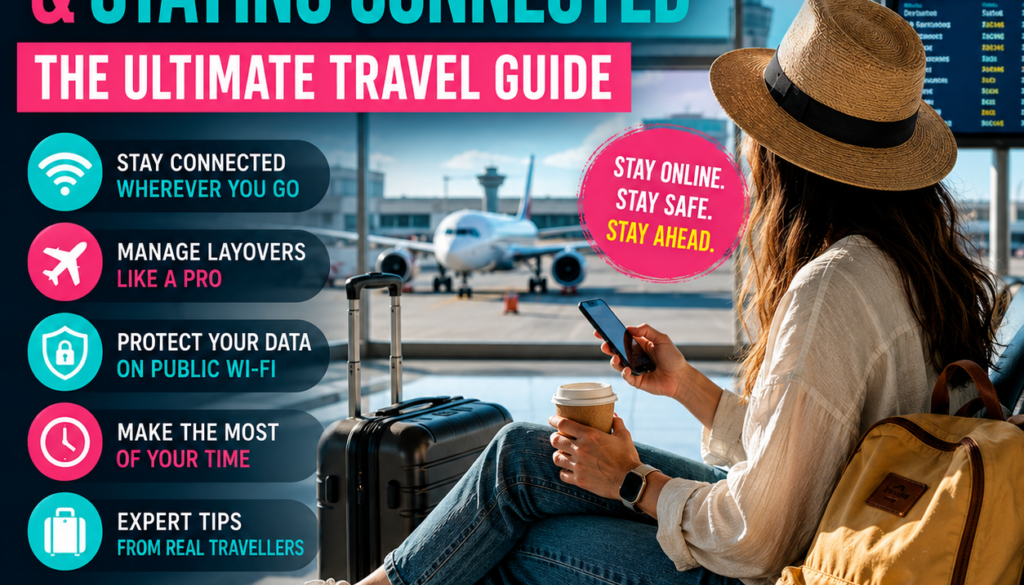 airport layovers and staying connected