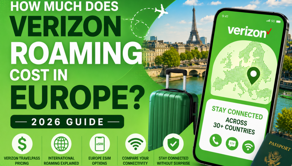 How Much Does Verizon Roaming Cost in Europe