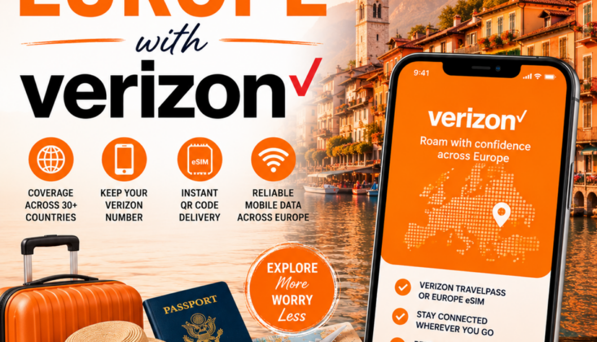Travelling to Europe with Verizon