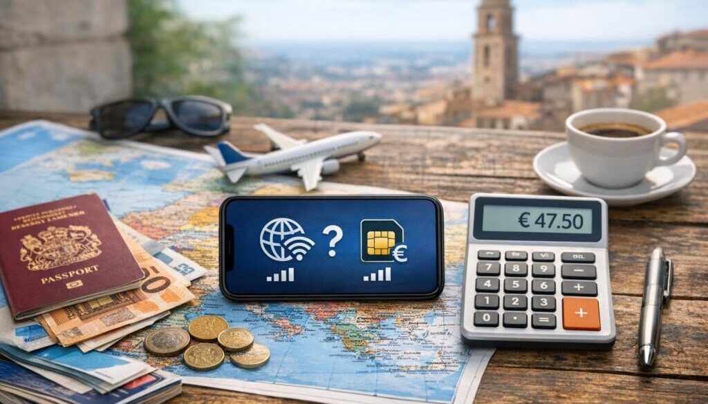 how much does o2 roaming cost in europe