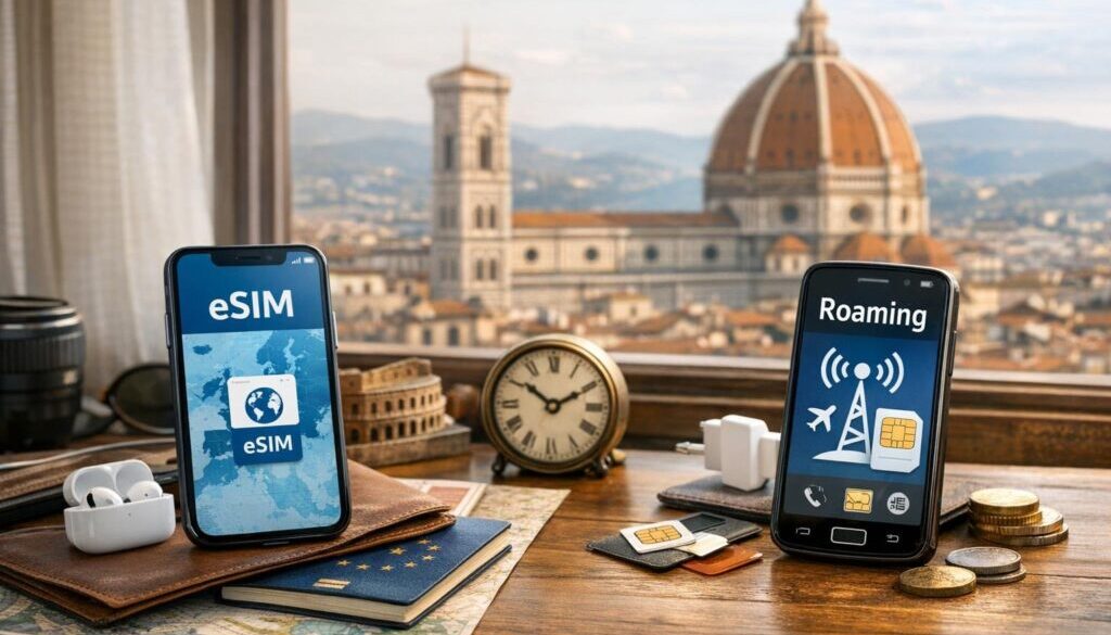 Europe eSIM vs O2 roaming