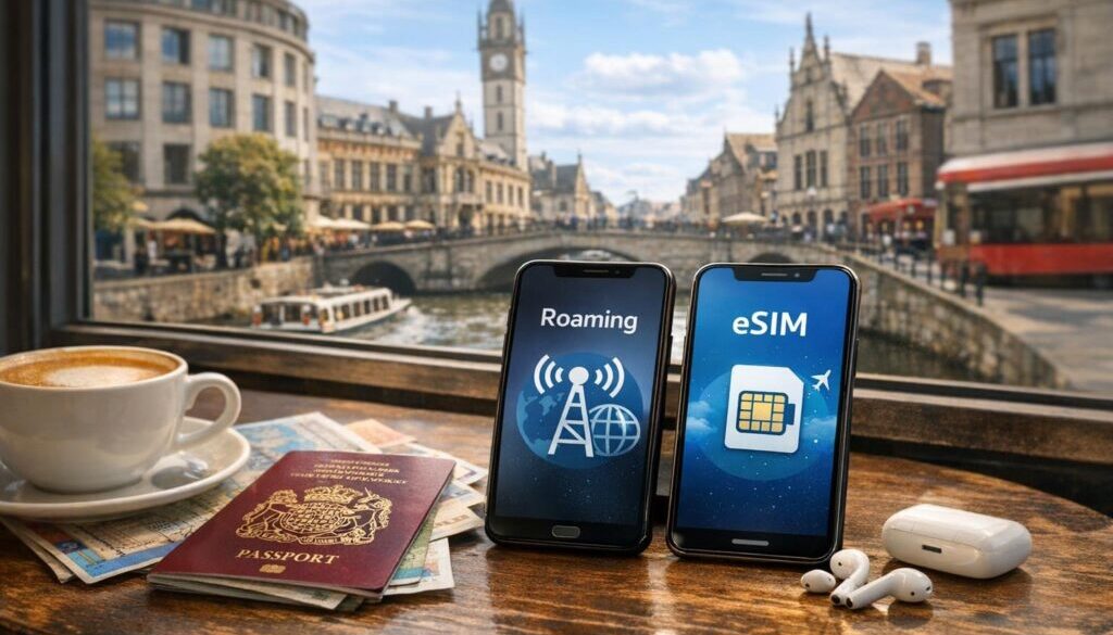 Vodafone UK Europe roaming