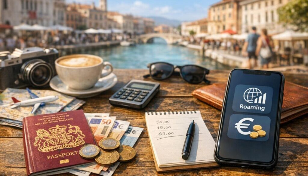how much does Vodafone UK roaming cost in Europe