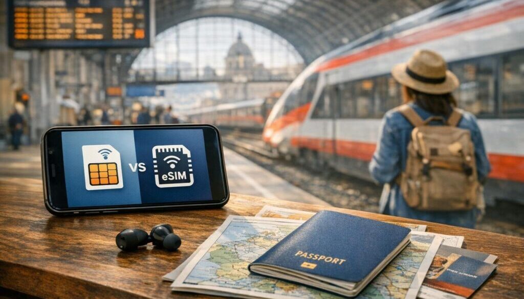 best eSIM for European train travel