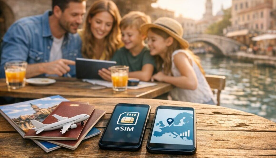 best eSIM for families travelling in Europe