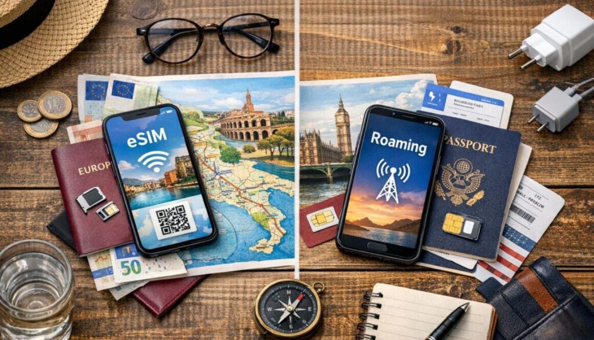 Europe eSIM vs US roaming