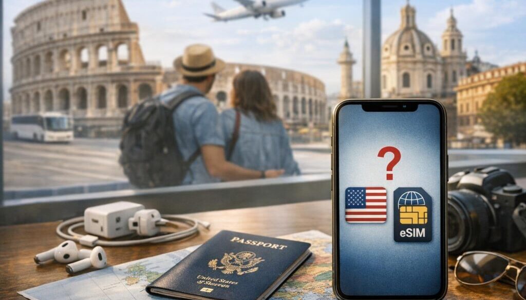 is my us phone compatible with a europe esim