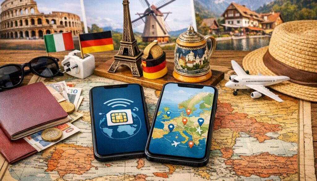 Can one Europe eSIM work across multiple countries