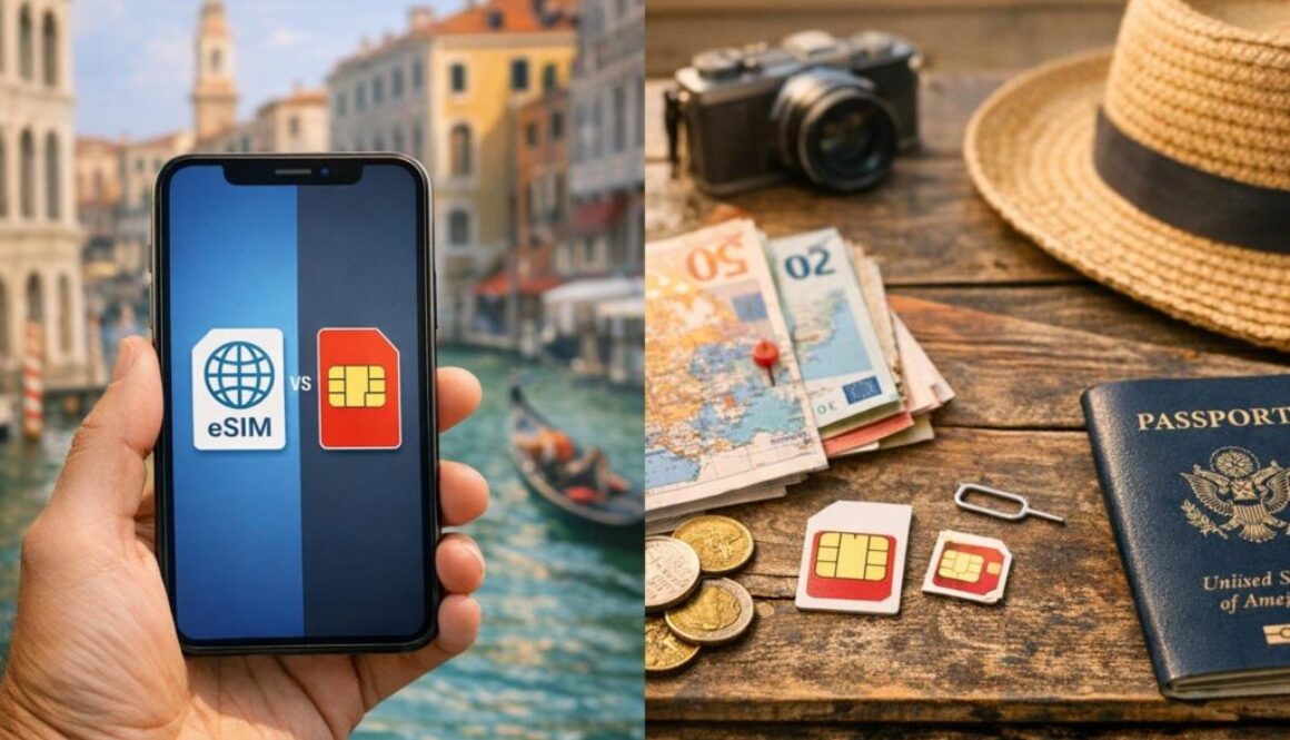 Europe eSIM vs local SIM card