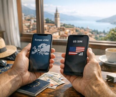 Can you use a Europe eSIM without turning off your US SIM
