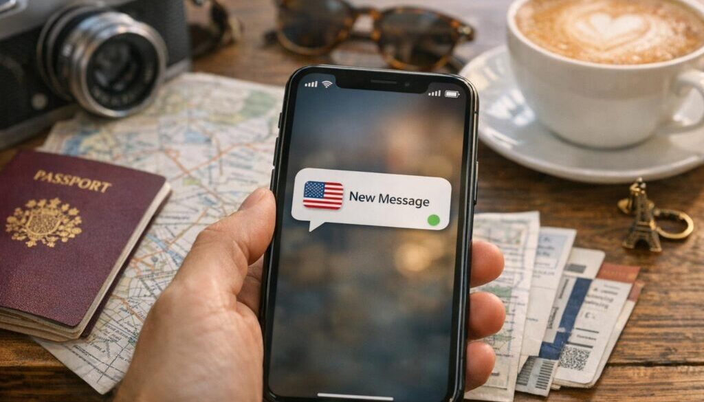 receive US text messages with a Europe eSIM