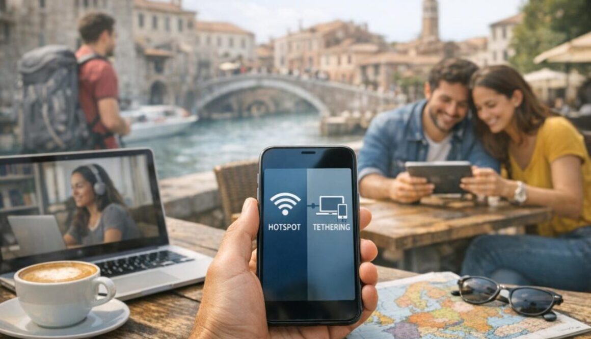 can I use a Europe eSIM for hotspot and tethering